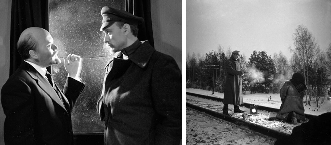 Кадры из фильма "Поезд в завтрашний день" 