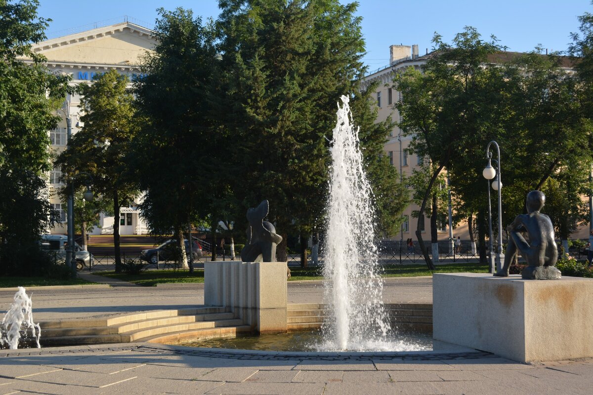 Фонтан, Астрахань