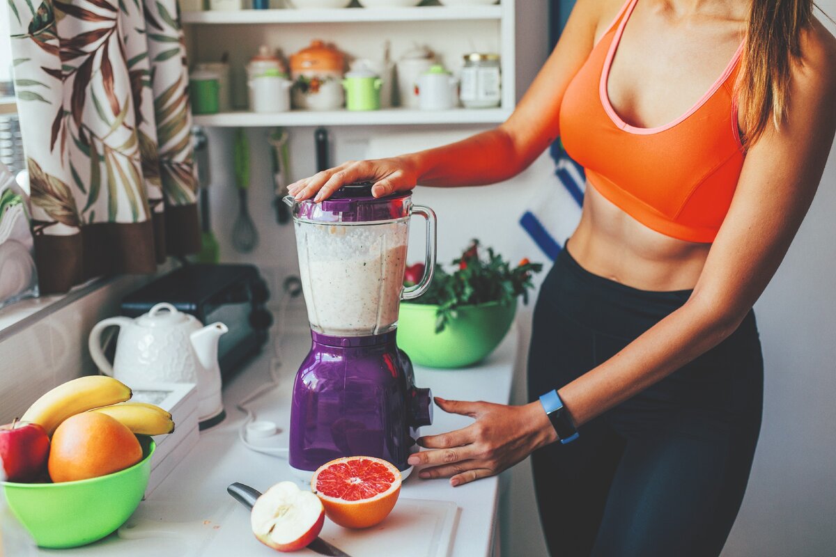 Еда в стакане