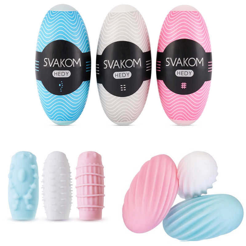 Tenga egg. По словам производителя, каждое яичко имеет свою текстуру, которая обозначена на упаковке. Некоторые из них откровенно странные, но зато разнообразие выбора огромное. Внутри имеется тестер смазки, которого хватит на один раз, средней продолжительности. Так же, производитель заявляет, что этот мастурбатор одноразовый. И дело тут не в том, что оно может порваться или стереться в порошок, а в том, что те ощущения, которые должны быть при мастурбации этим яйцом, могут быть получены лишь в первый раз. Далее, яйцо может растянуться и не даст повторно должной стимуляции. Хотя, как показывает практика, его смело можно использовать три и более раз. Результат, конечно же, достигается и на один раз это приобретение себя точно оправдает. После его нужно тщательно промыть теплой водой, просушить и убрать в контейнер. Tenga egg обхватывает головку полового члена и способно полностью растянуться до основания, практически на любом размере.

