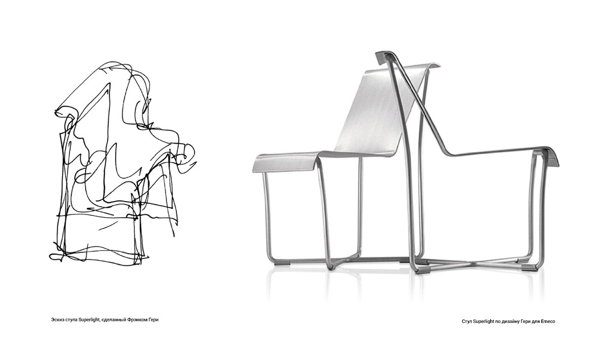 Фрэнк Гери стул