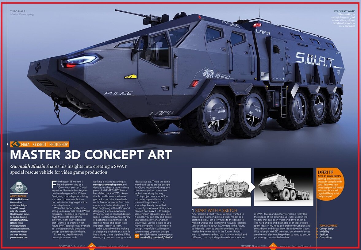 3D World magazine