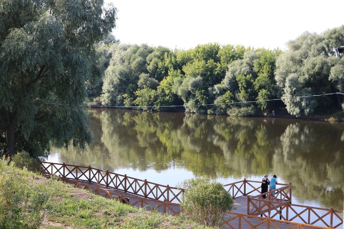 Набережная в коломне фото