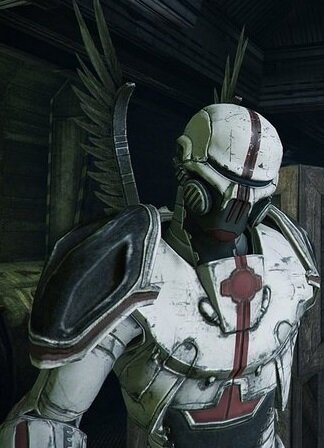 Гусары- элитные войска Республики, опытные бойцы в тяжёлой броне. Они несли службу в спецподразделениях и почётном карауле высшего уровня. Когда взорвались атомные бомбы, уцелевшие перешли на руководящие должности, подземного комплекса. 