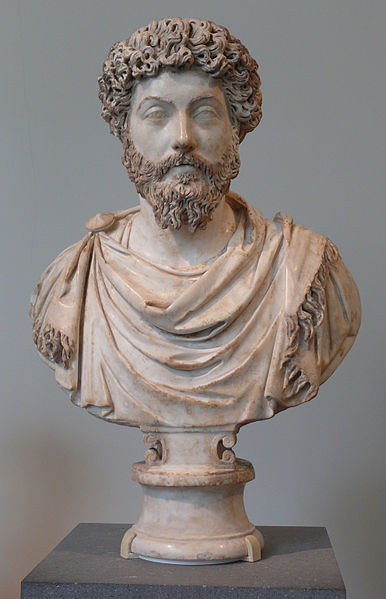 Бюст "Император Марк Аврелий Антонин" (Фото:https://upload.wikimedia.org/wikipedia/commons/a/a9/Metropolitan_Marcus_Aurelius_Roman_2C_AD.JPG)