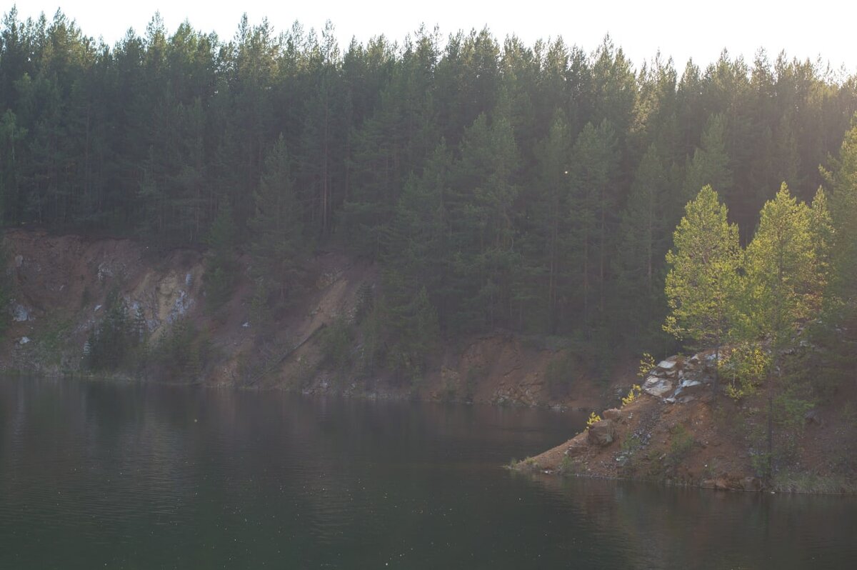 Голубые озера. Свердловская область.