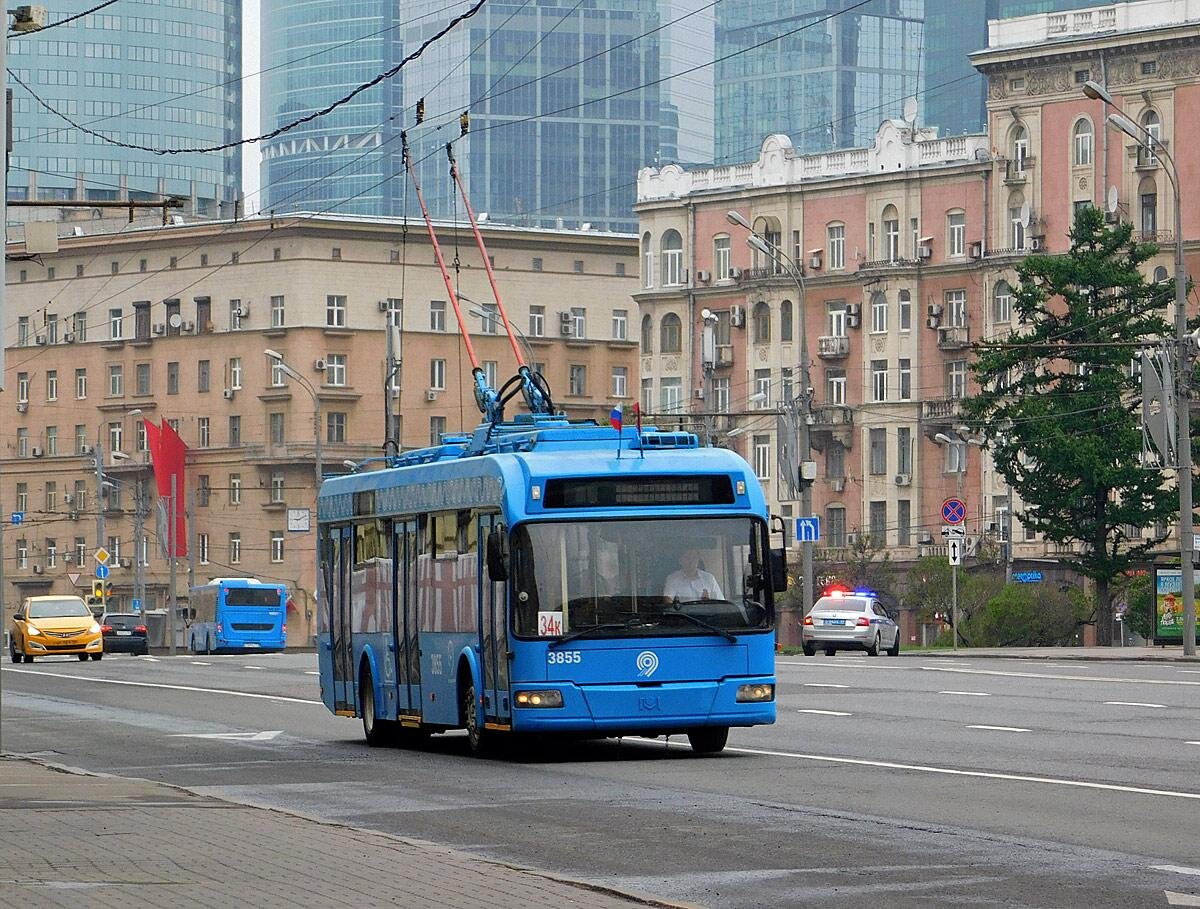 троллейбусы города москвы