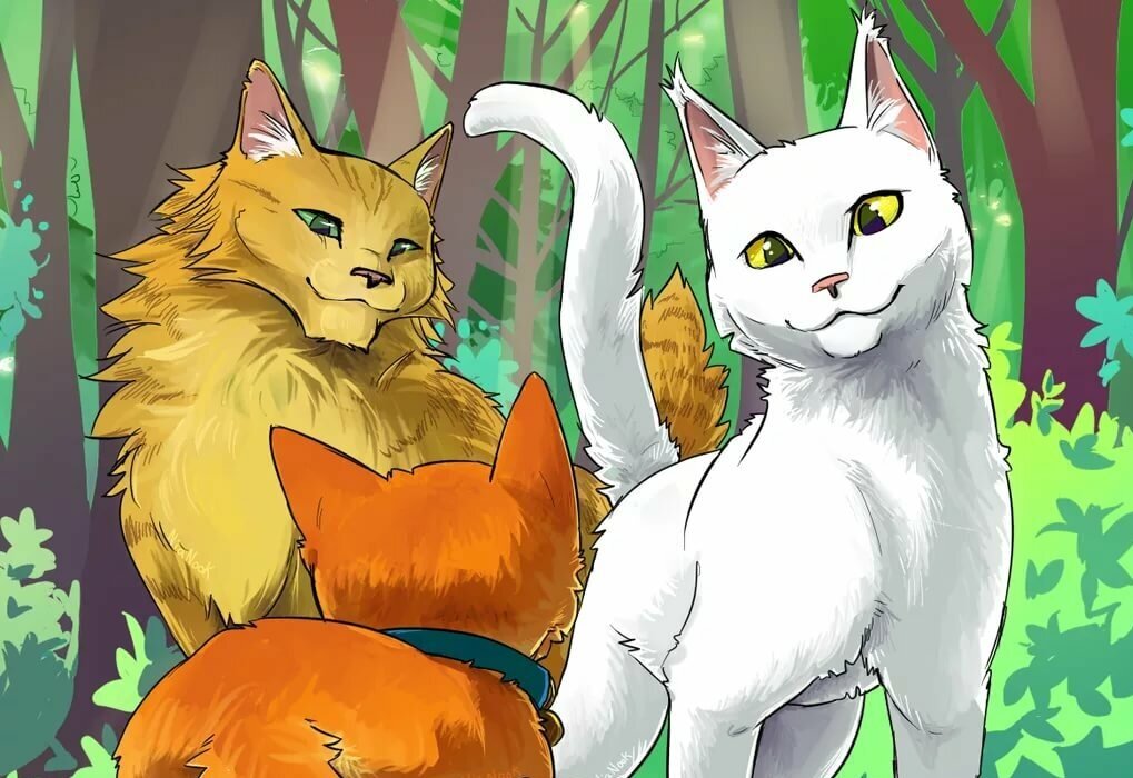 Рисунки по котам воителям