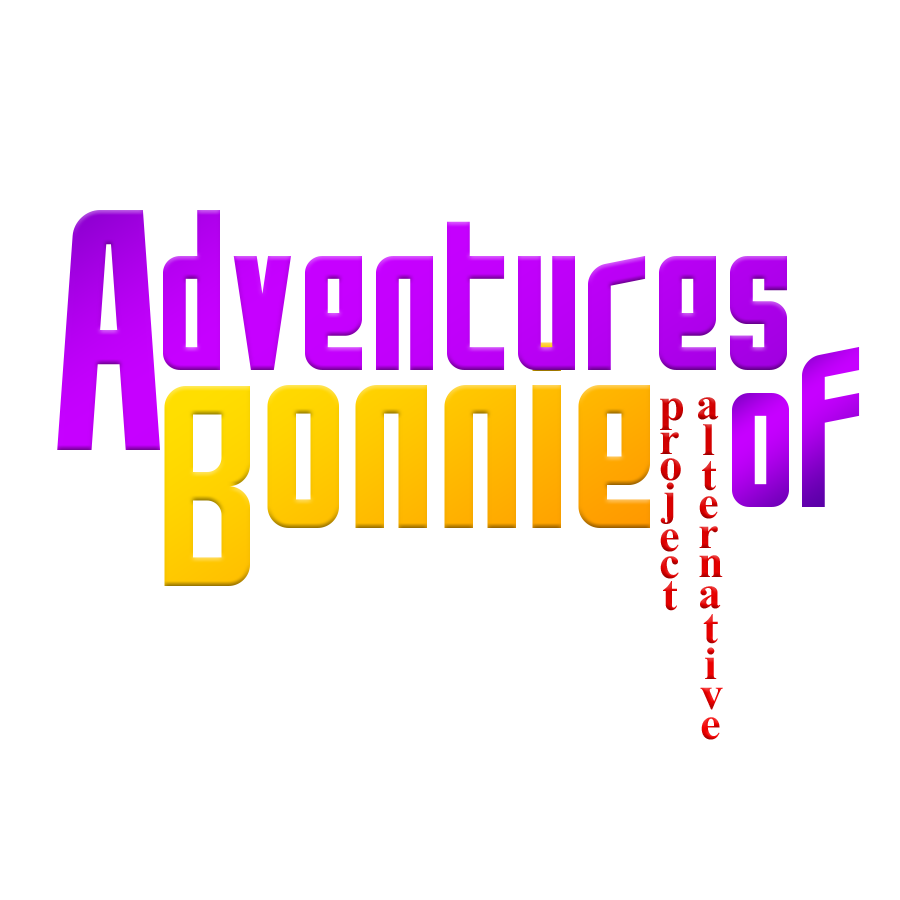 Английский логотип «Adventures of Bonnie: Project Alternative»