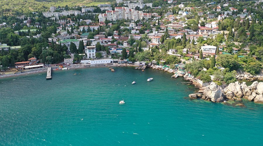 Вид на Гурзуф / Турпортал Крыма, Сергей Коршунов