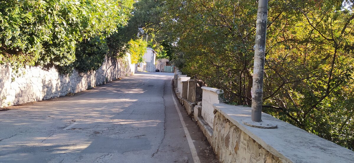 дорога к Алупке