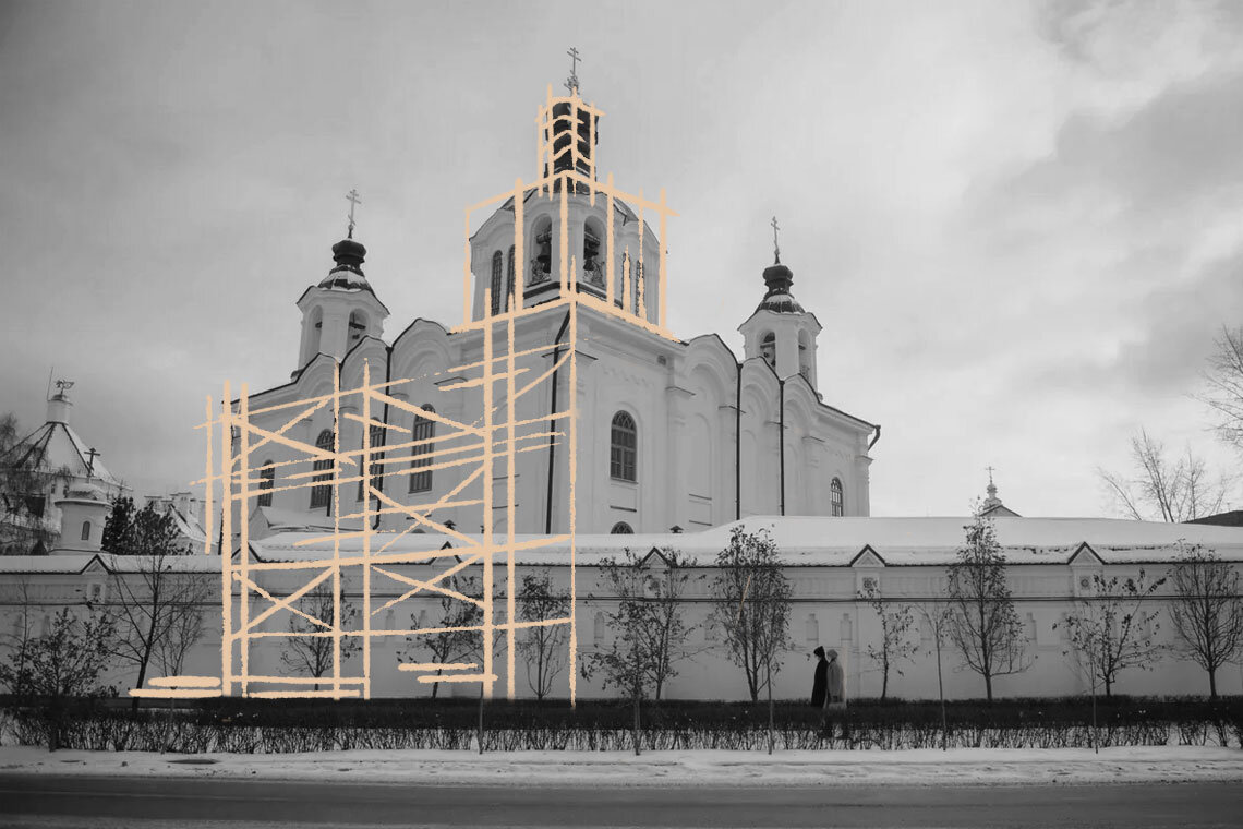 Сохранять старые здания — невероятно сложно, особенно если этим занимаются всего три человека / Фото Бориса Писаренко для Фонда Ройзмана; графика Ани Мичуровой