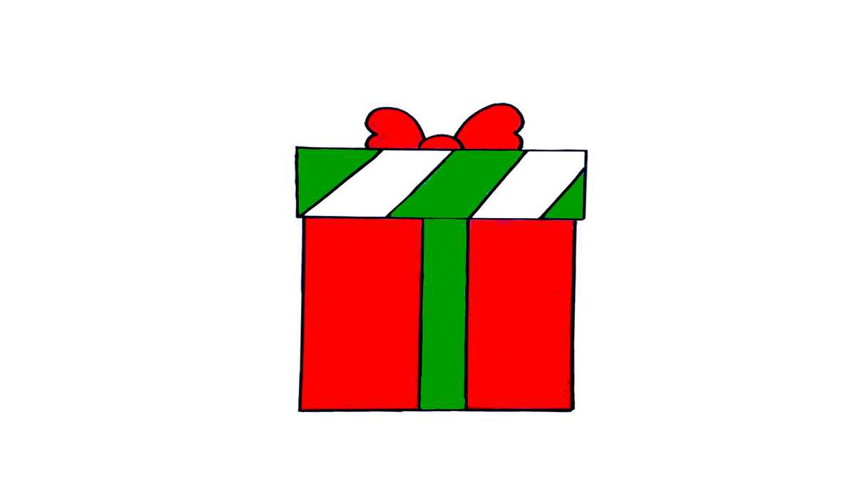 Открытка в сложенном виде