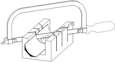 Подрезка коннелюрного профиля 