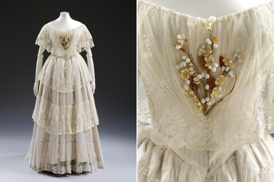 Свадебное платье, 188. (с) Из коллекции Музея Виктории и Альберта (Лондон)