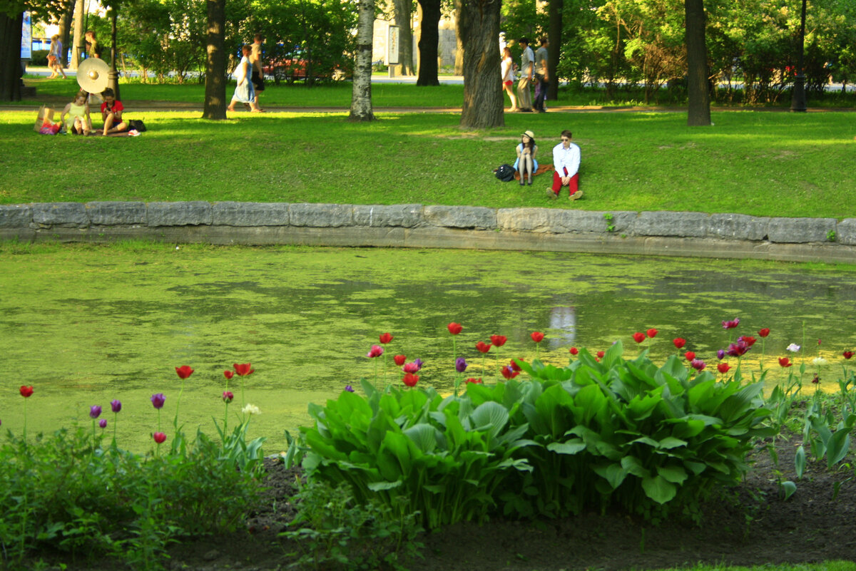 А бывает так: солнечно и тепло