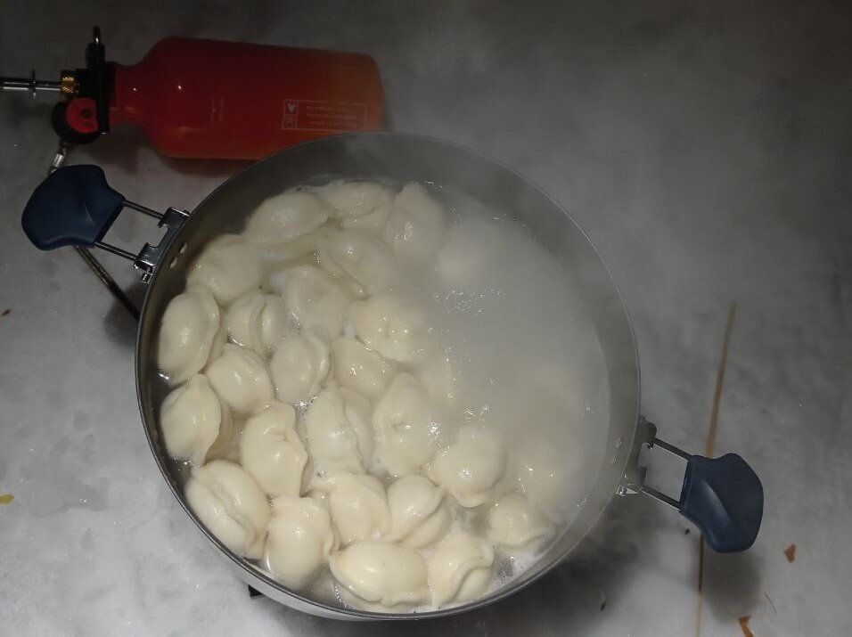 Вечерние пельмешки