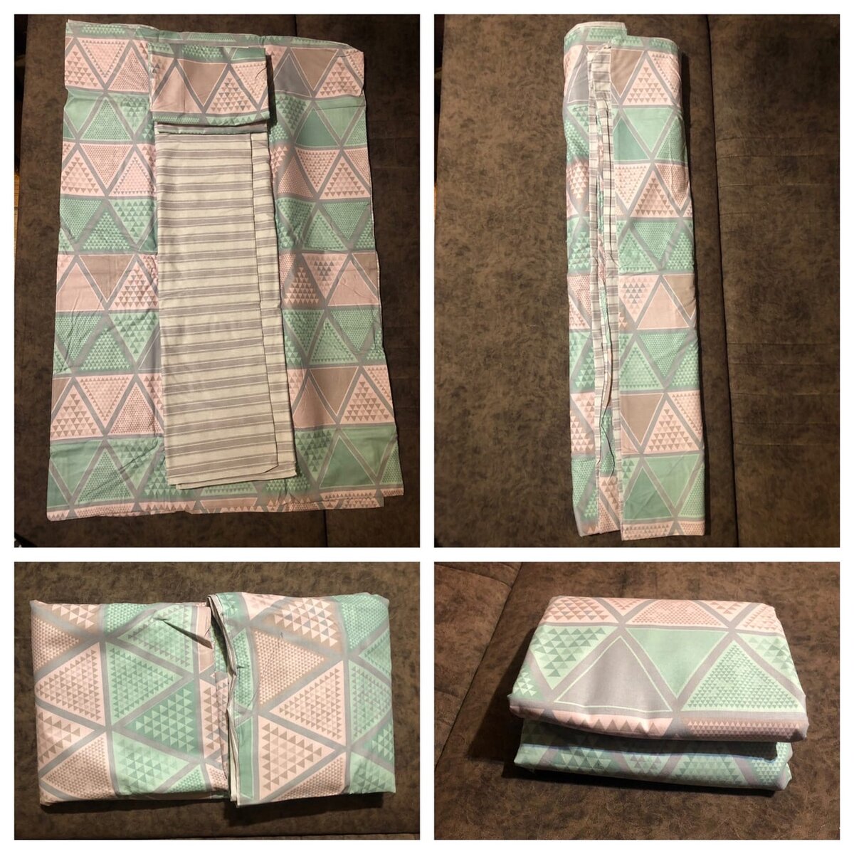 Пошаговое сложение первым способом.