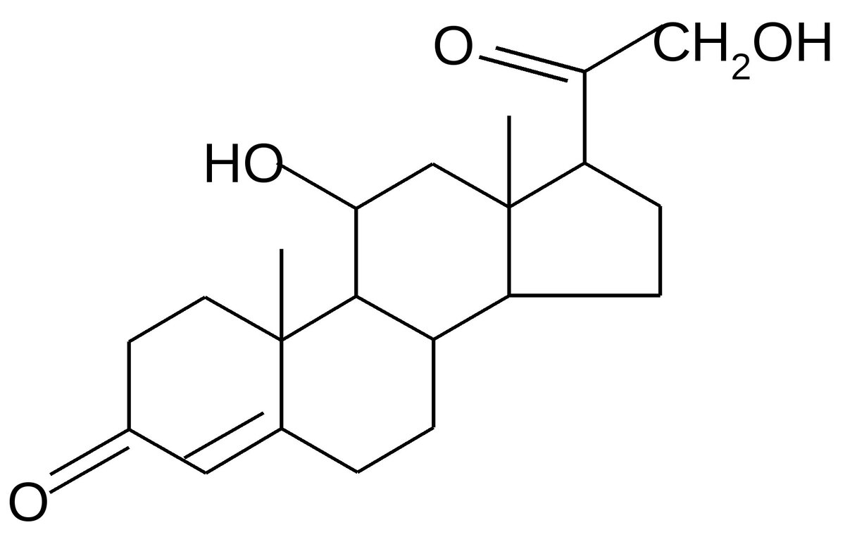 Молекула Кортизола