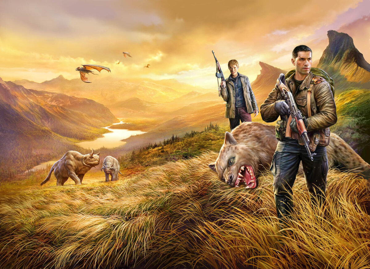 Полный издательский арт с обложки первой книги.