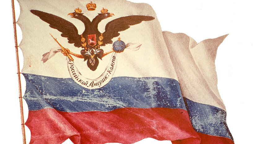 Флаг Российско-американской компании