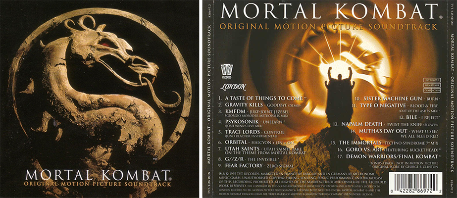 Комбат оригинал музыка. OST Mortal Kombat 1995 обложка. OST Mortal Kombat 1995 кассета.