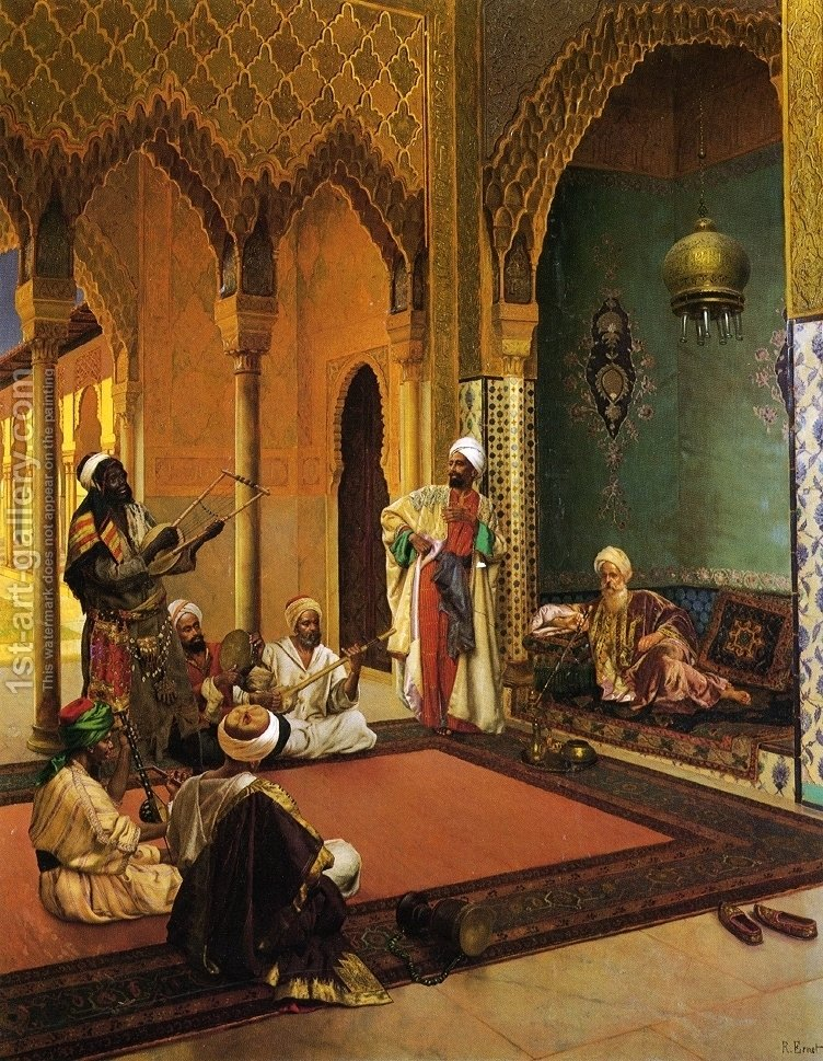 Картины гарема Султана Сулеймана. Султанский гарем