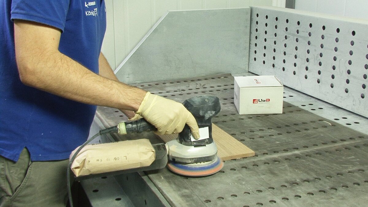 Шлифуем Р180