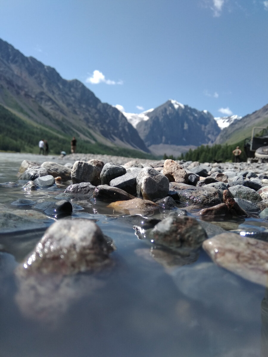 По дороге в горы Алтая