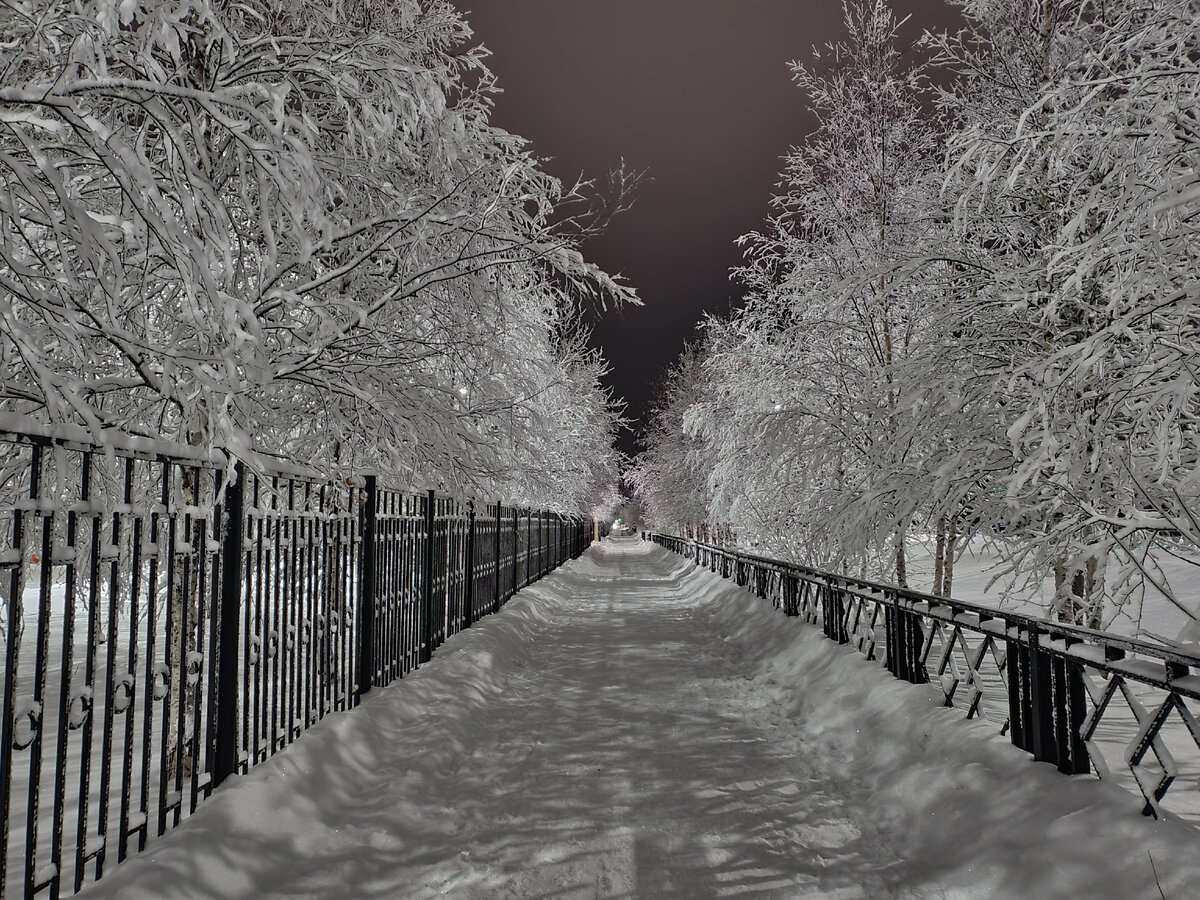 Город Муравленко в ЯНАО. Ноябрь 2021 г.