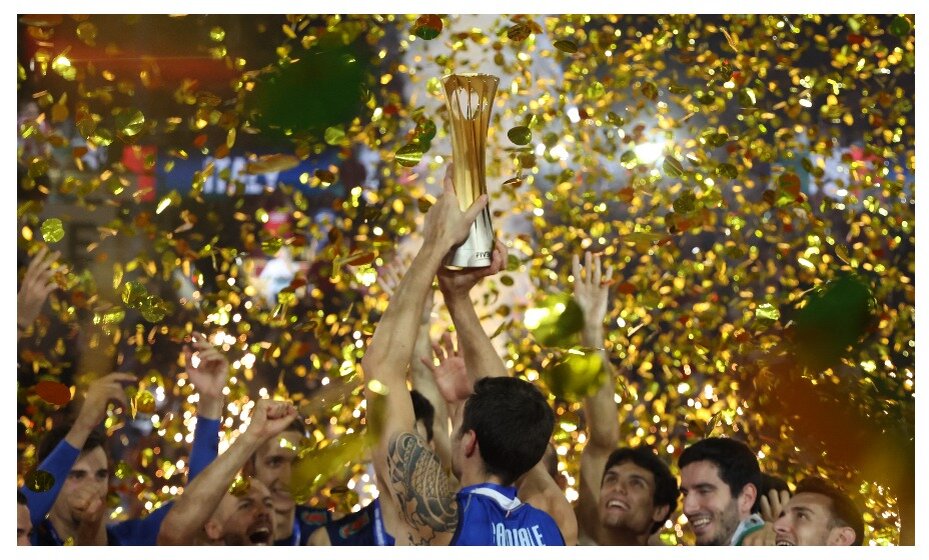    Итальянцы празднуют успех на ЧМ-2022 в четвертый раз. Фото: Reuters