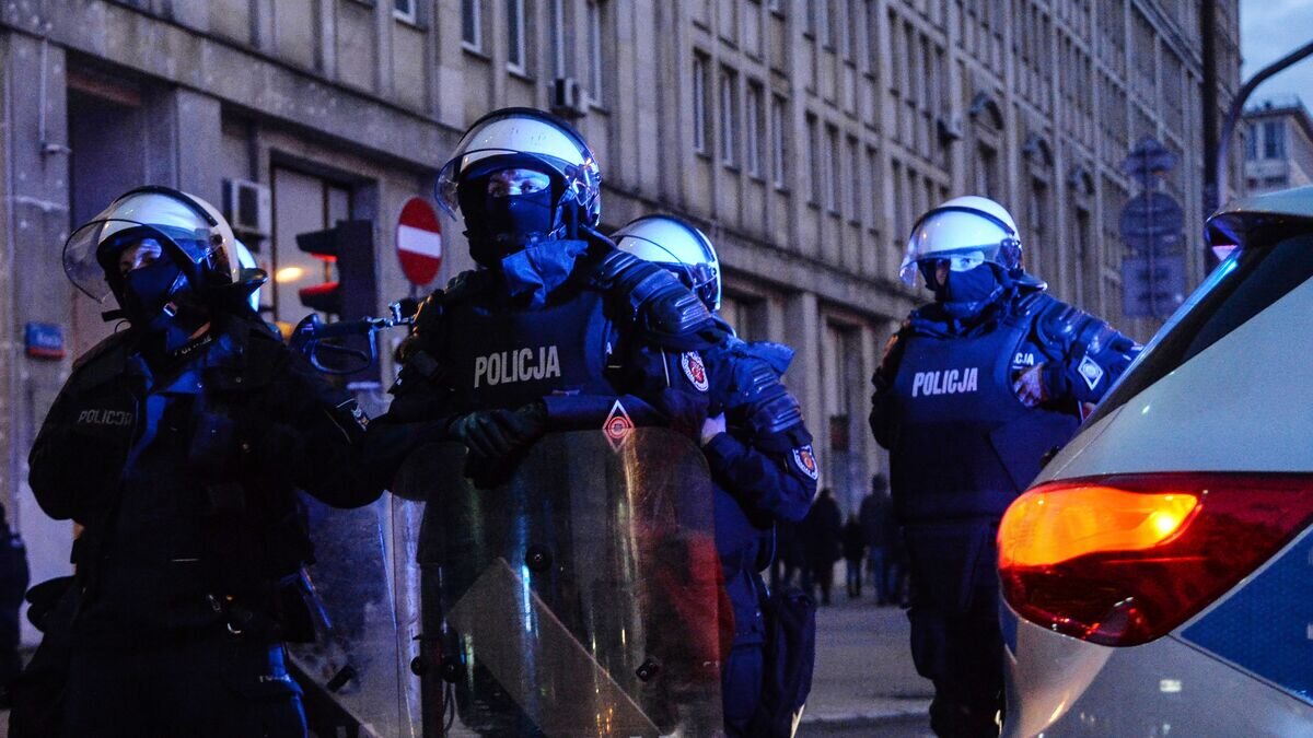    Сотрудники полиции Польши© РИА Новости / Алексей Витвицкий