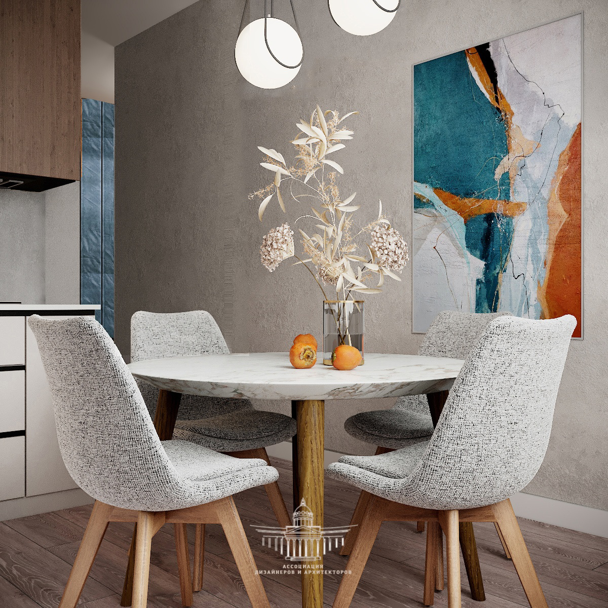 Метраж кухни 