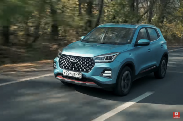    Chery Tiggo 4. Фото: Кадр видео youtube.com/ Михаил Кульдяев