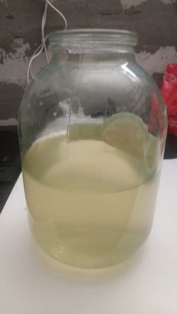 Фото исходной воды от Заказчика 
