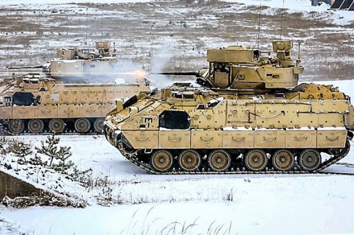   США и ФРГ договорились передать Киеву боевые машины пехоты Bradley и Marder
