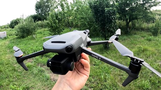 ЛУЧШИЙ КВАДРОКОПТЕР 2023 DJI MAVIC 3 - и тест системы сброса