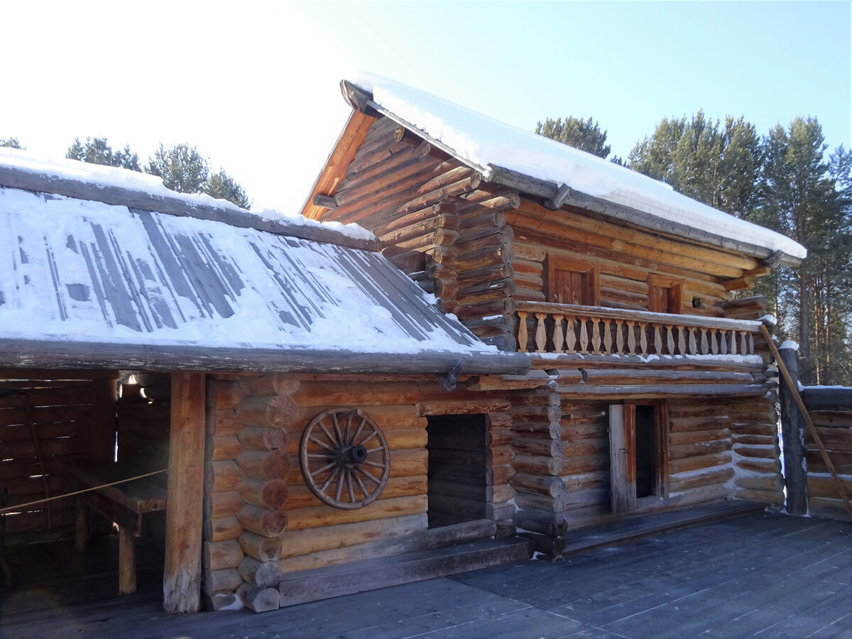 Усадьба Прокопьева (конец XIX в.) из д. Зыряново Нижне-Илимского района