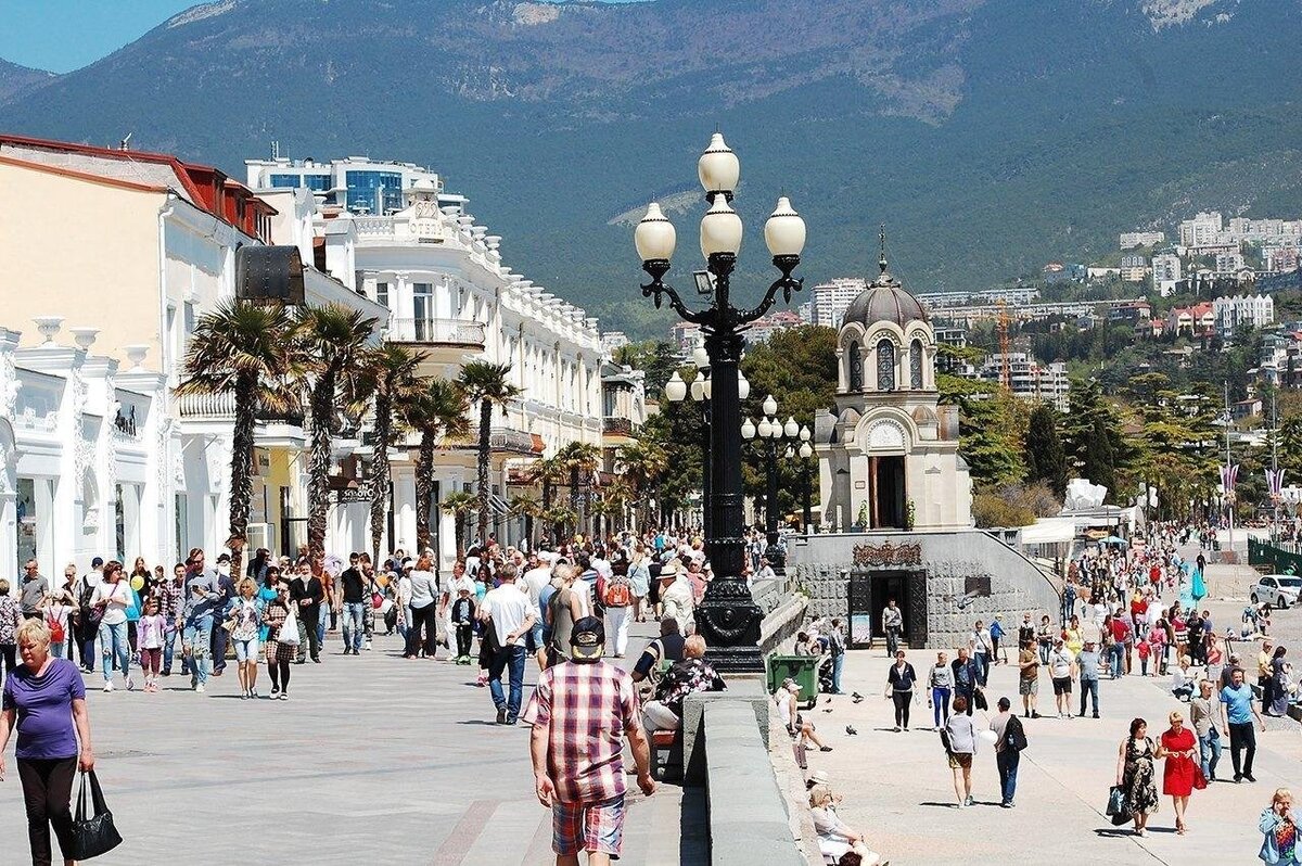 Набережная Ялты