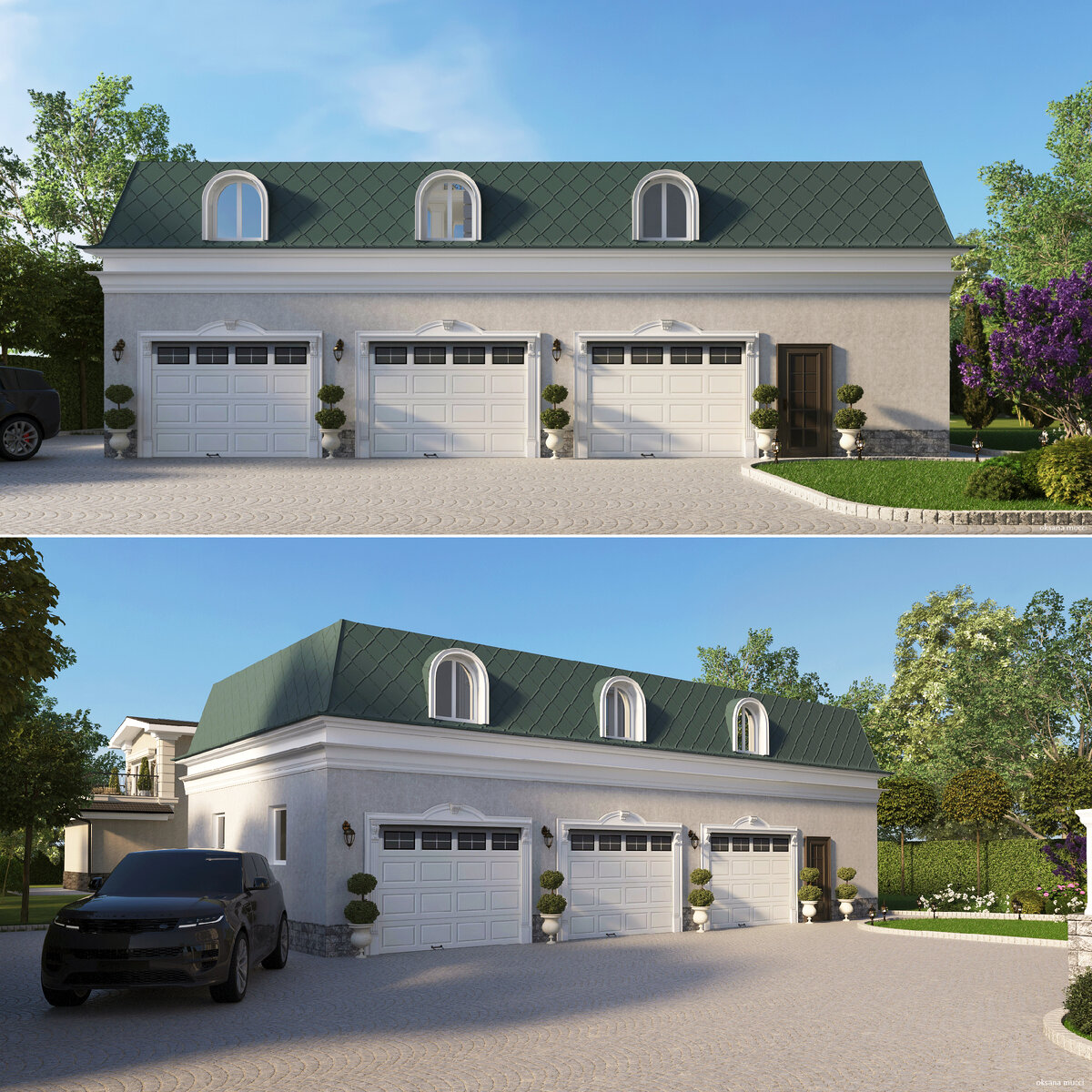 Визуализация гаража