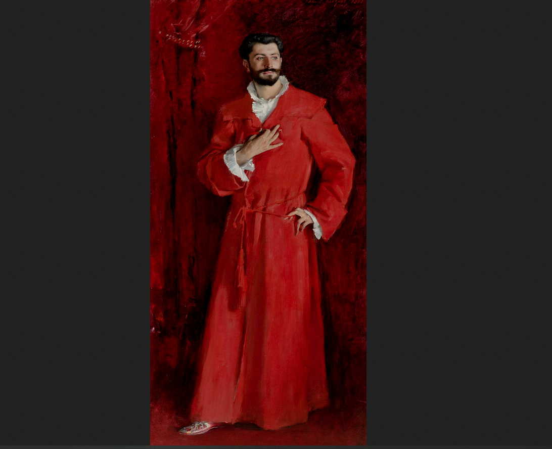 Джон Сингер Сарджент. "Доктор Поцци у себя дома", 1881 г.