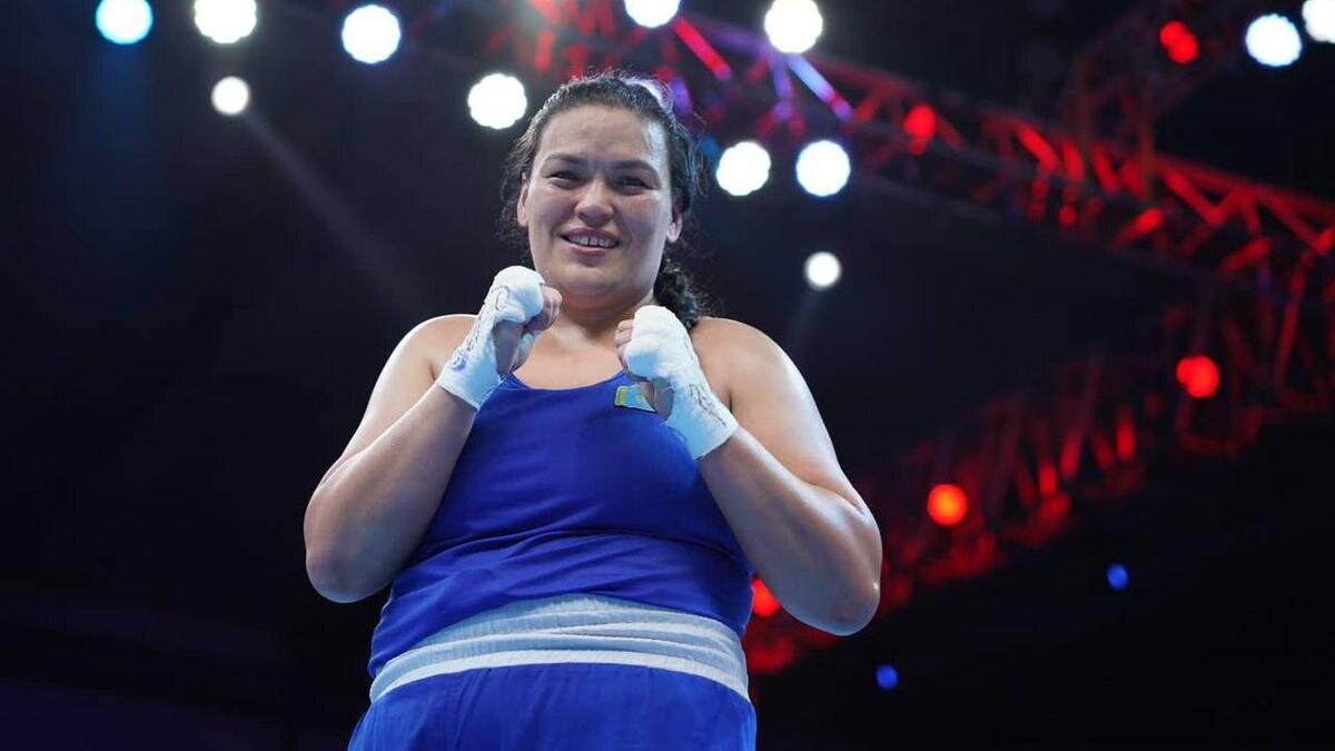    Боксерша Ляззат Кунгейбаева:kfb.kz