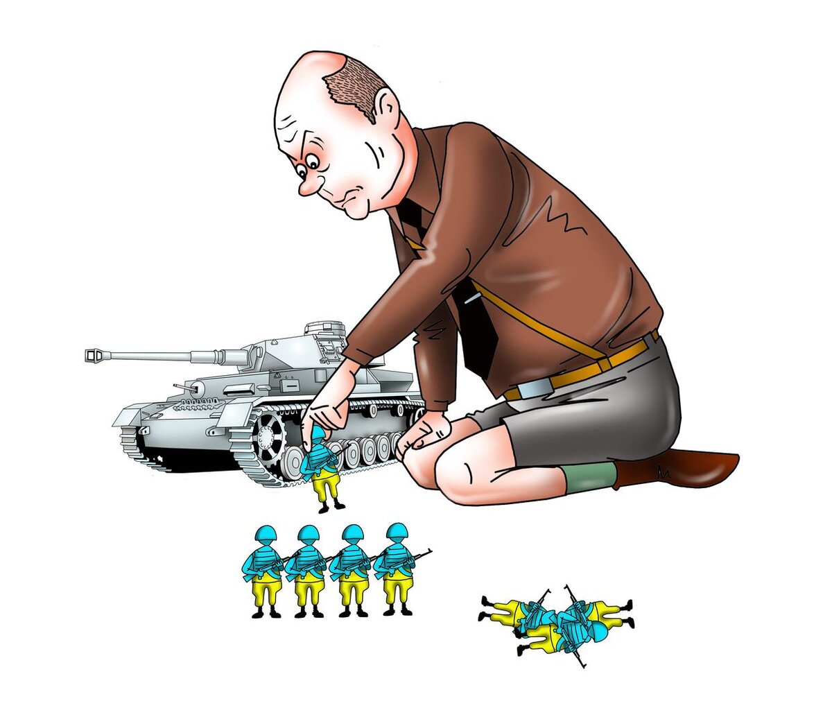    Олаф Шольц Сергей Корсун © ИА REGNUM