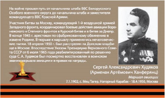 Маршал авиации Сергей Худяков (Ханферянц). Фото из открытых источников сети Интернета