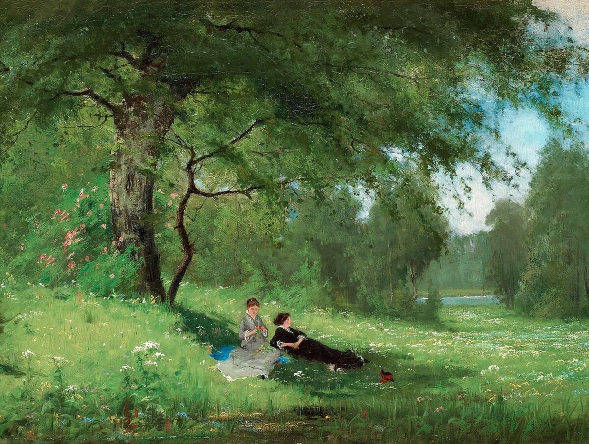 Художник Arvid Mauritz Lindstrom (1849 – 1923). Гений атмосферного пейзажа