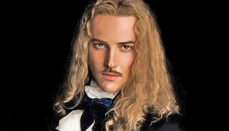 Настоящие портреты шевалье уничтожены. Но актер Эван Уилльямс вполне неплох, чтобы воспользоваться его изображением из сериала "Версаль" в качестве иллюстрации.
Фото из открытых источников Яндекс.