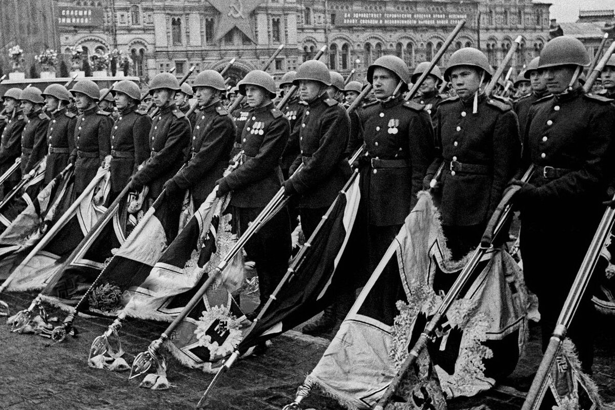 парад победы в москве 24 июня 1945