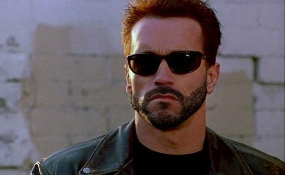 Но Арнольду всё нипочём - он также брутален