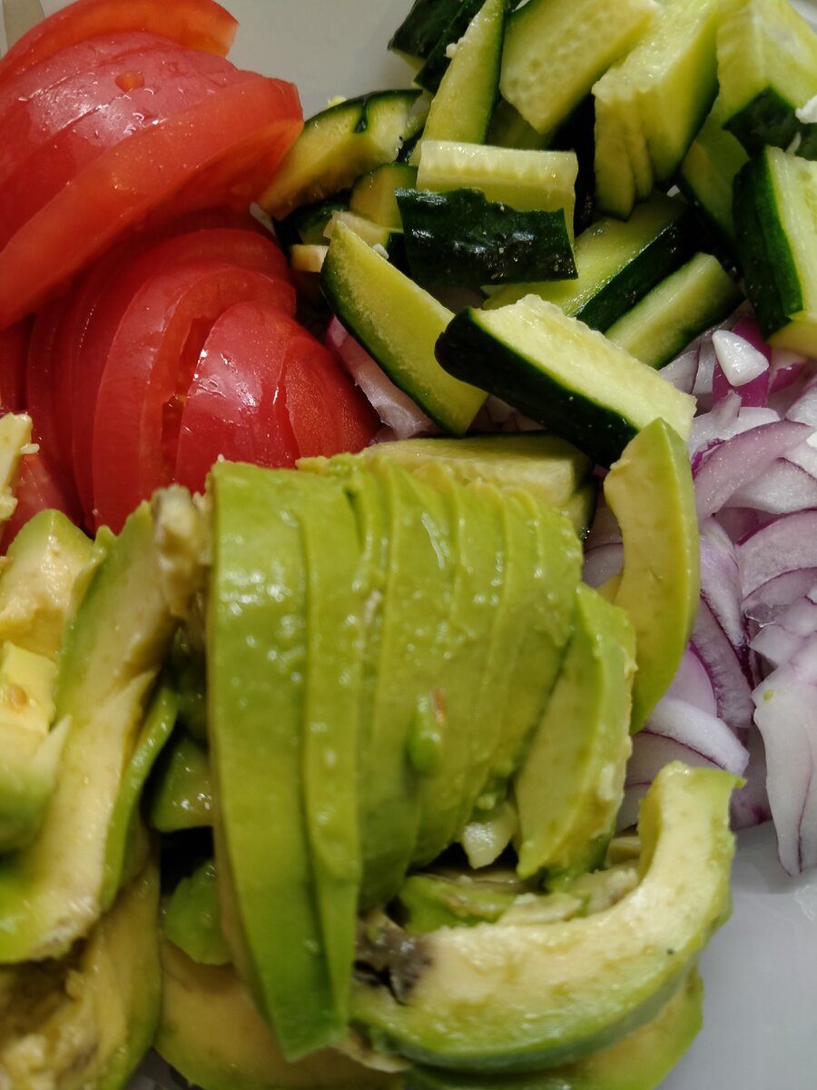 Овощи для ролла