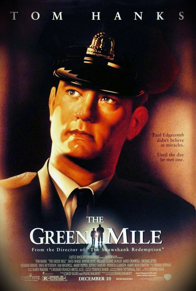 «Зелёная миля» (The Green Mile) — мистическая драма по одноимённому роману Стивена Кинга. Премьера состоялась 9 декабря 1999 года.